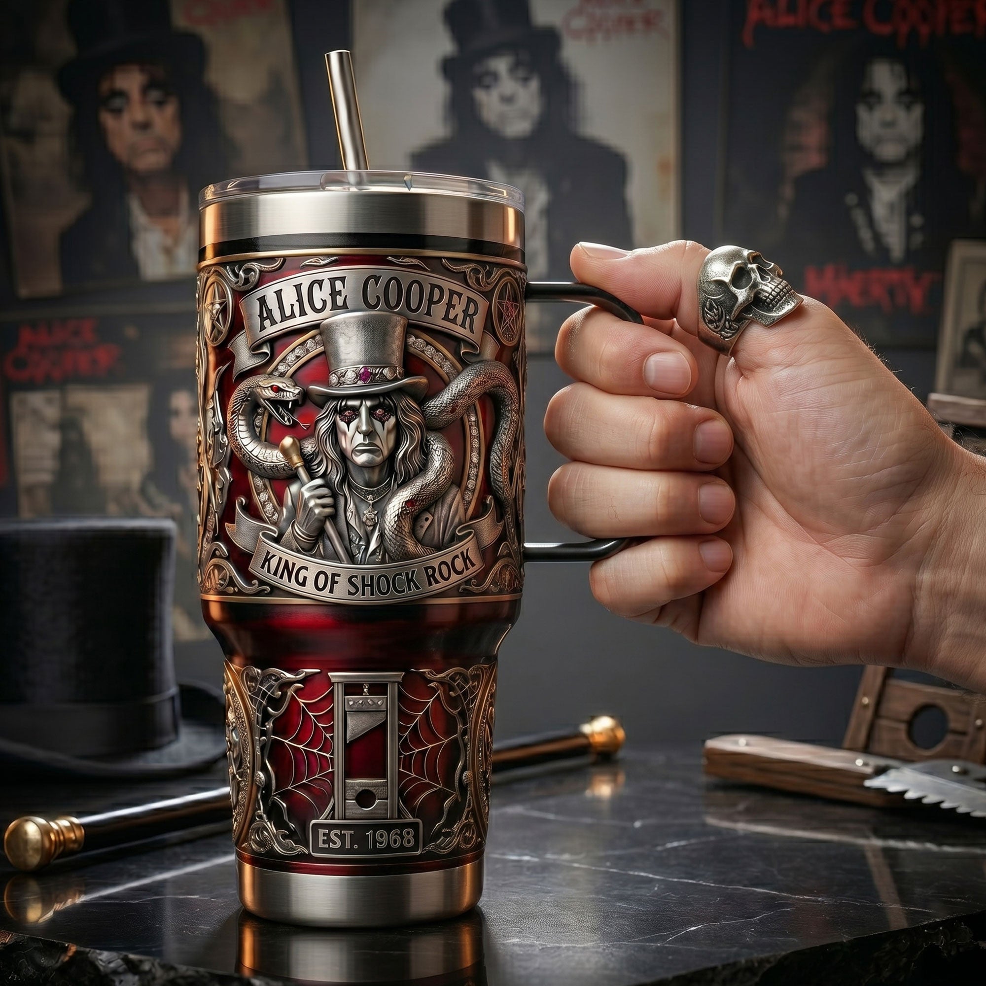 ALCP 40oz Tumbler With Handle LNTH