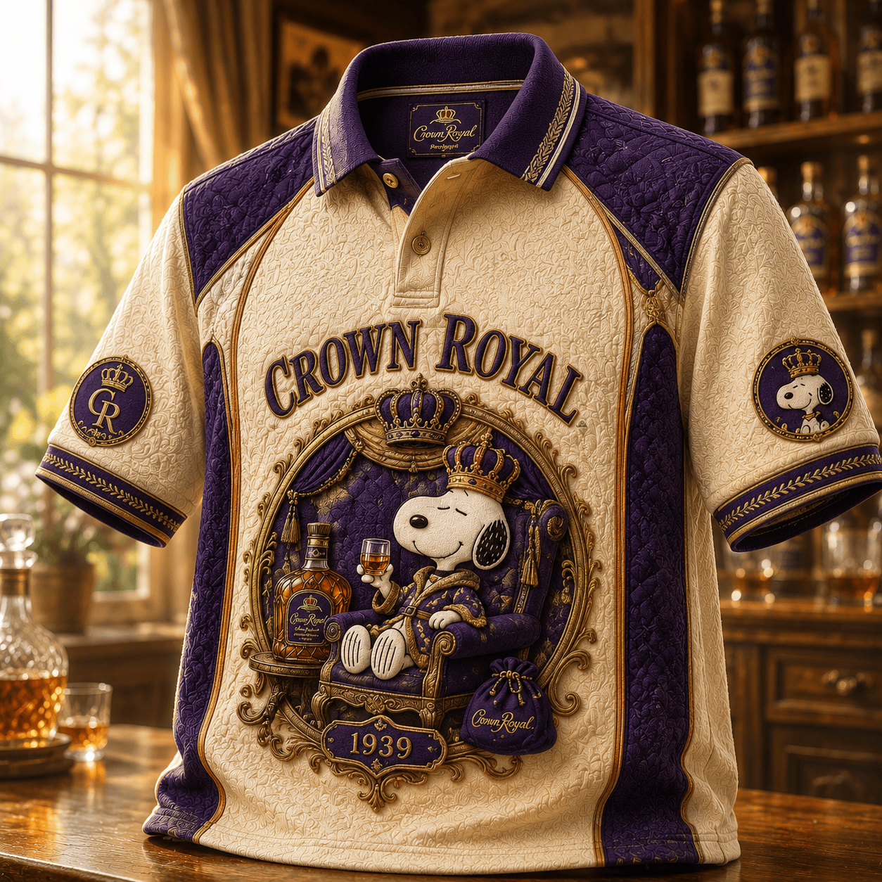 PREMIUM CRR EMBOSS POLO SHIRT HQH