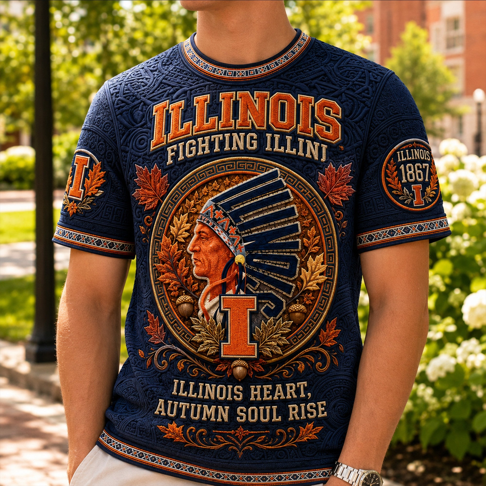 PREMIUM IFI 3D EMBOSS SHIRT NTB