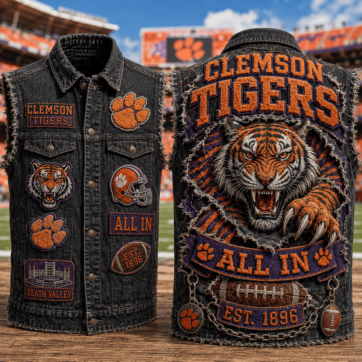 CTFB PREMIUM DENIM VEST TTNL