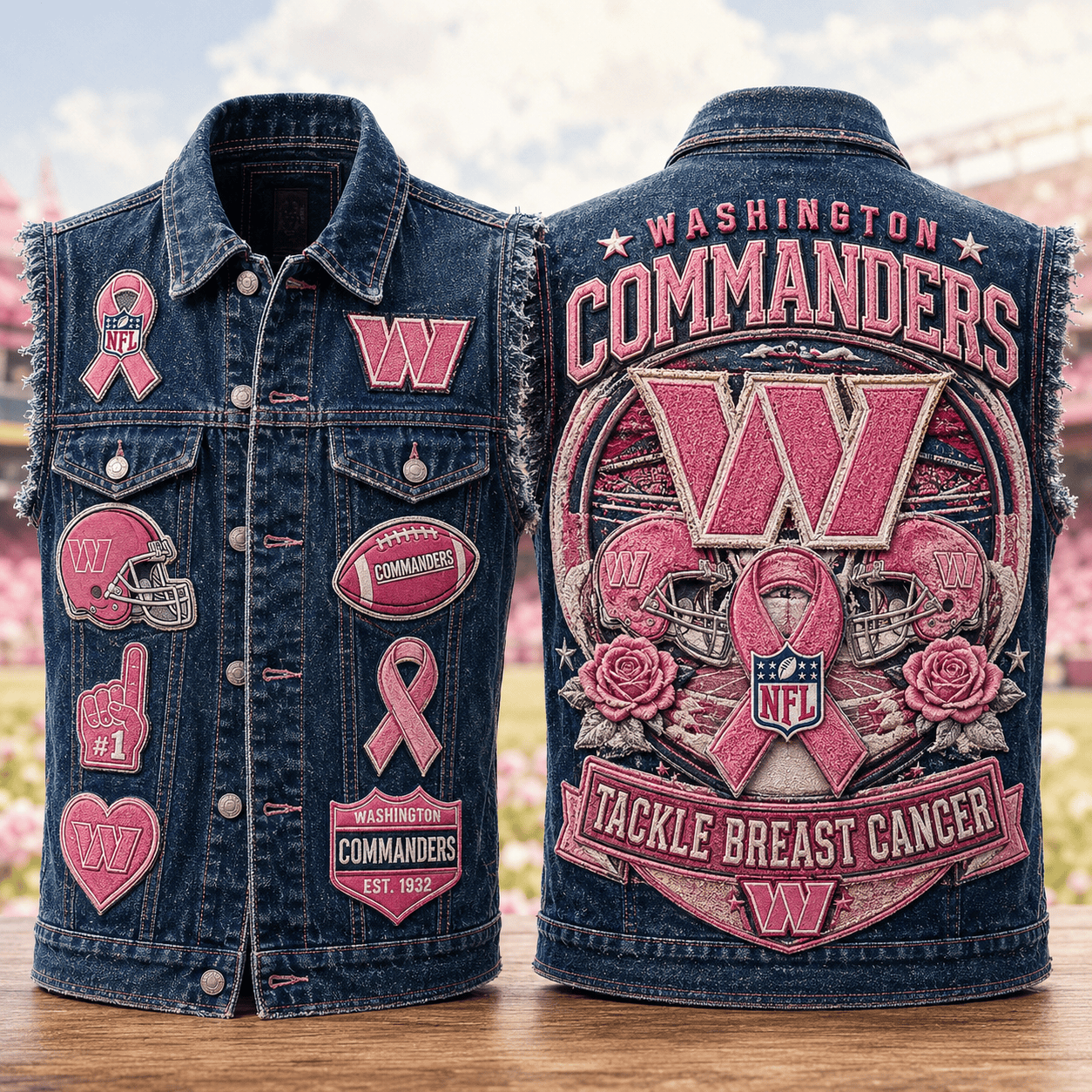 WCD PREMIUM DENIM VEST NTTB