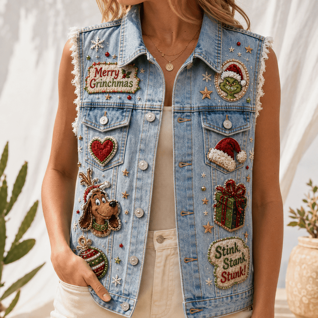 TGR PREMIUM DENIM VEST HQH