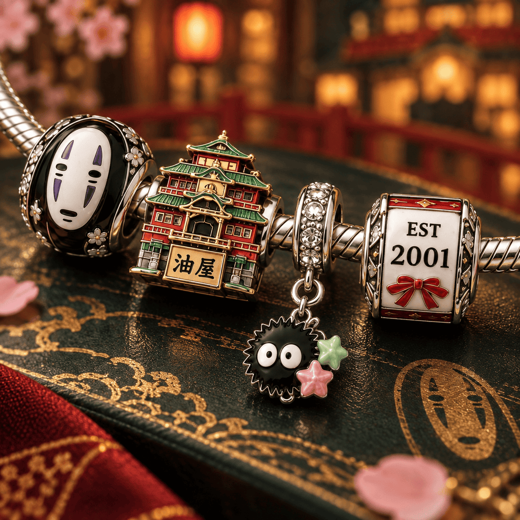SPA Sliver Charm Bracelet Set VTH
