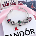 BRX Silver Charm Bracelet Set VTH