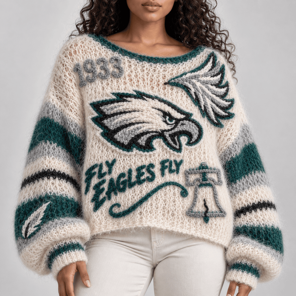 PLDE Women’s Open-Knit Sweater NTKO