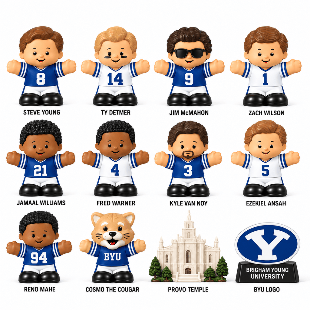BYU Little People Collector Set TTNL