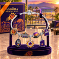 PNS Silver Charm Bracelet Set TMH