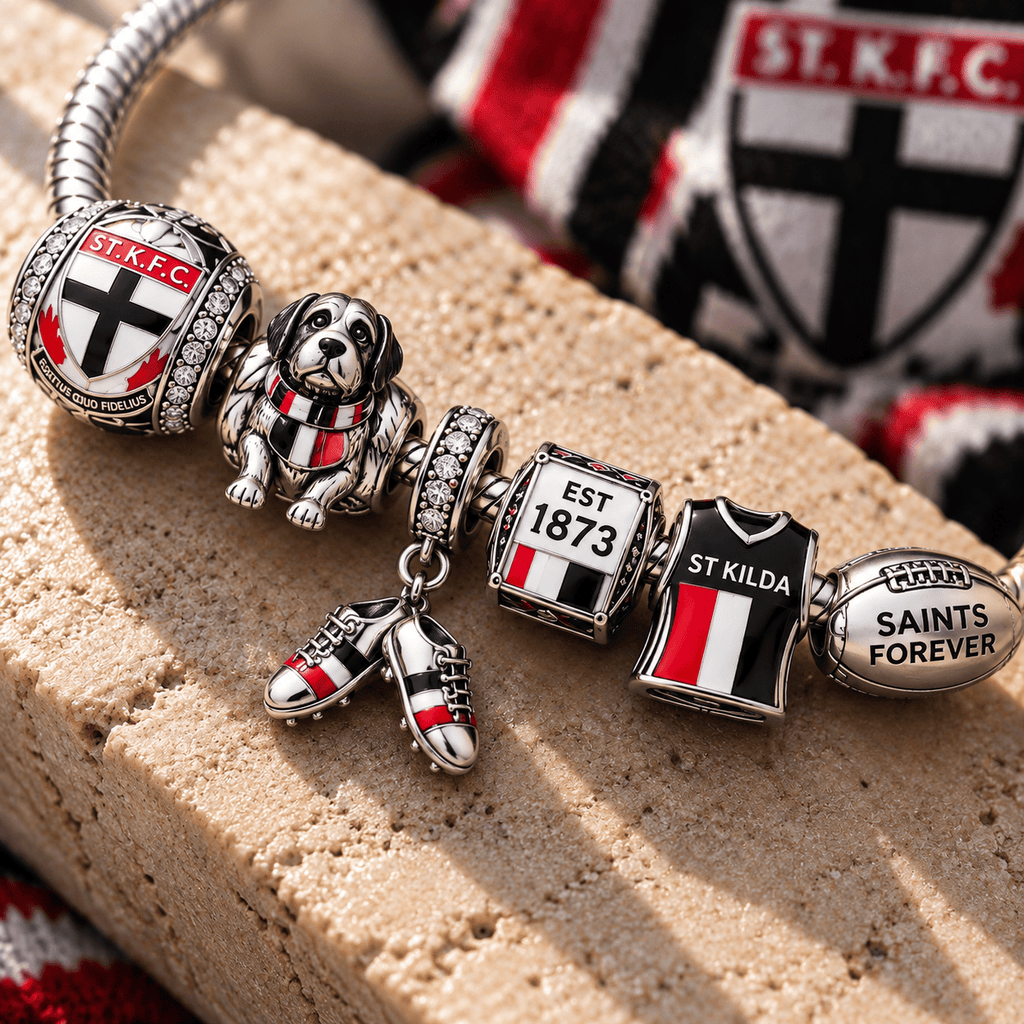 SKD Silver Charm Bracelet Set PTT