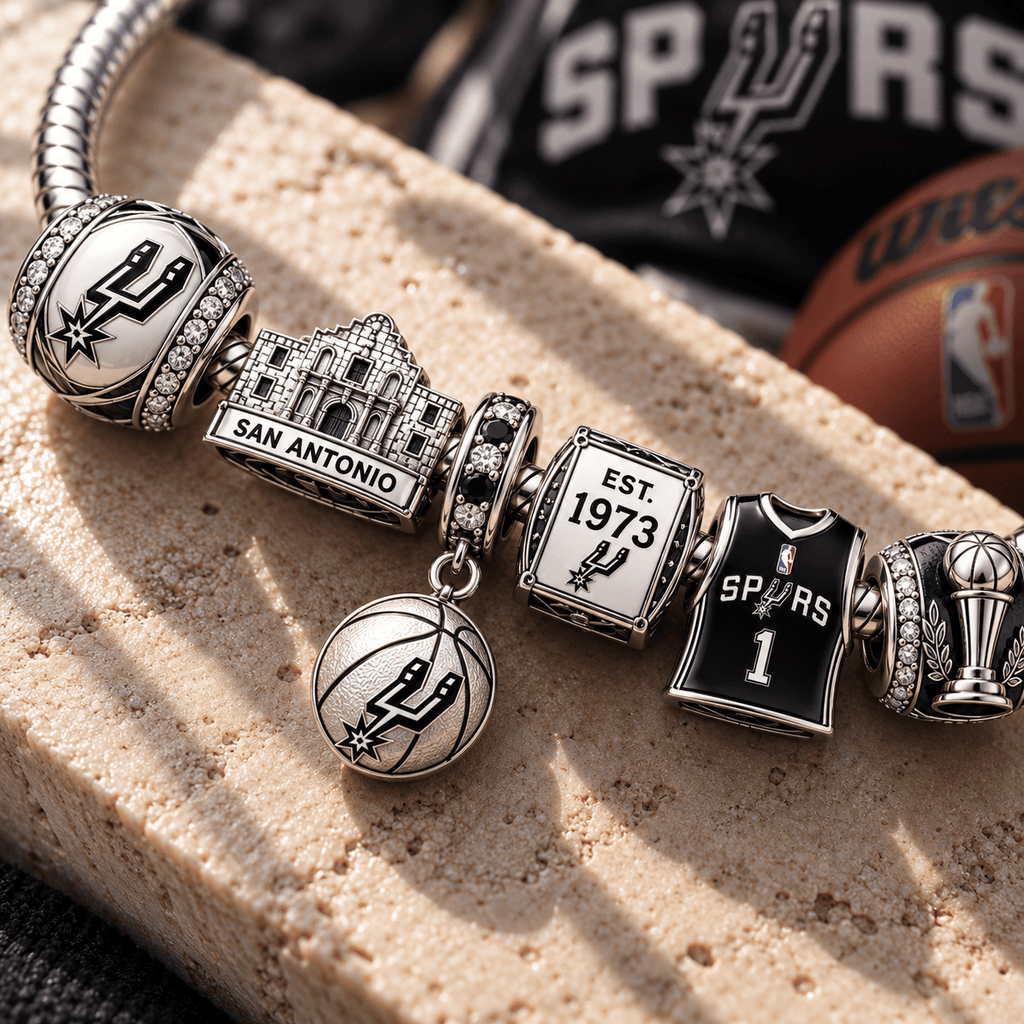 SAS Silver Charm Bracelet Set PTT