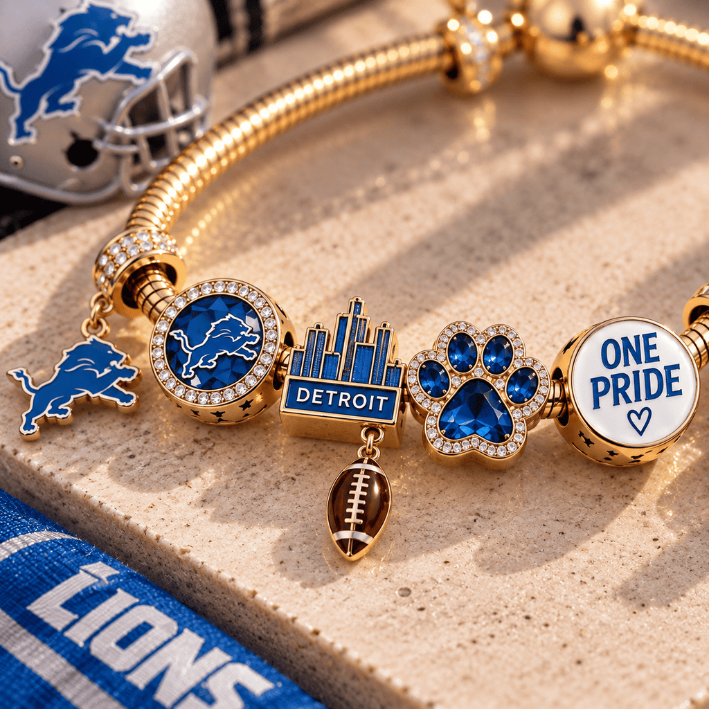 DTLN Gold Charm Bracelet Set TTN