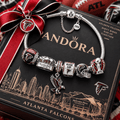 ATF Silver Charm Bracelet Set PTT