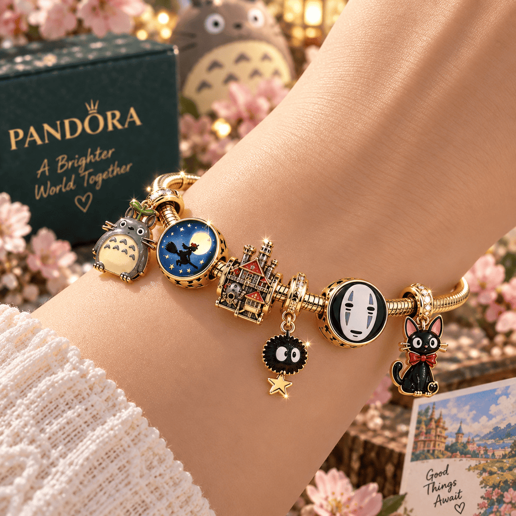 GBS Gold Charm Bracelet Set TTN