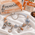 TVF Silver Charm Bracelet Set PTKL