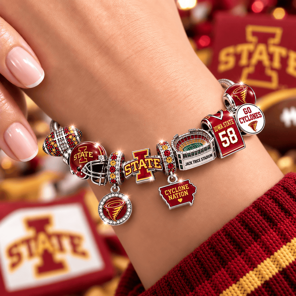 ISC Silver Charm Bracelet Set BMD