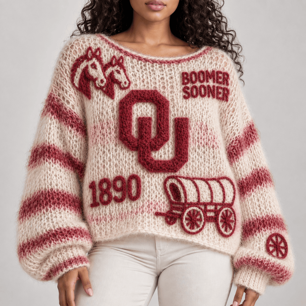 OSN Women’s Open-Knit Sweater HTTT