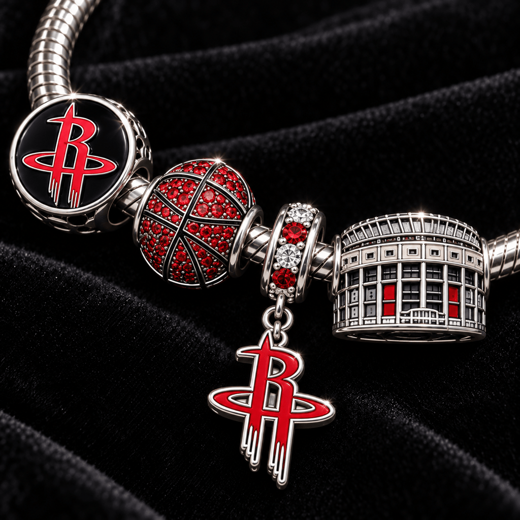 HTRK Silver Charm Bracelet Set VTH
