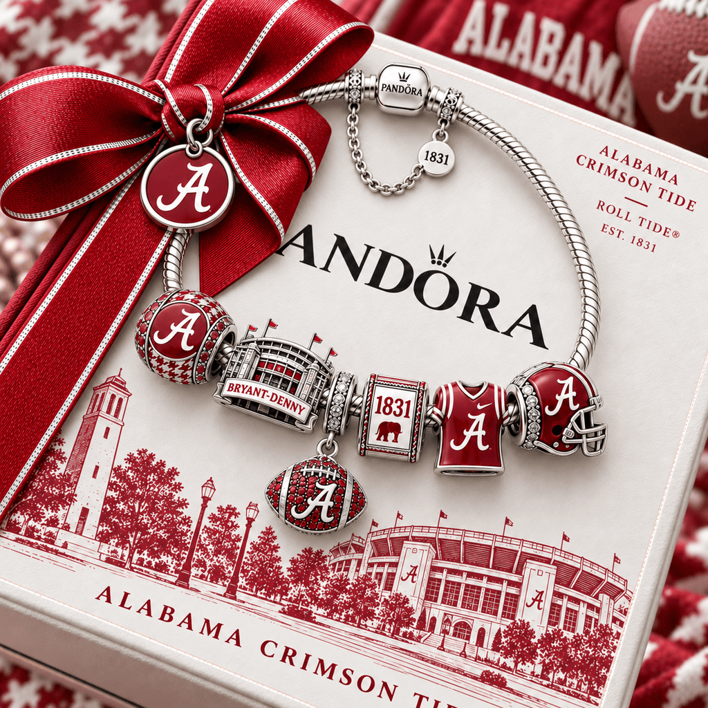 ACT Silver Charm Bracelet Set PTT