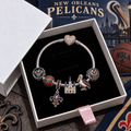 NOP Silver Charm Bracelet Set VTH