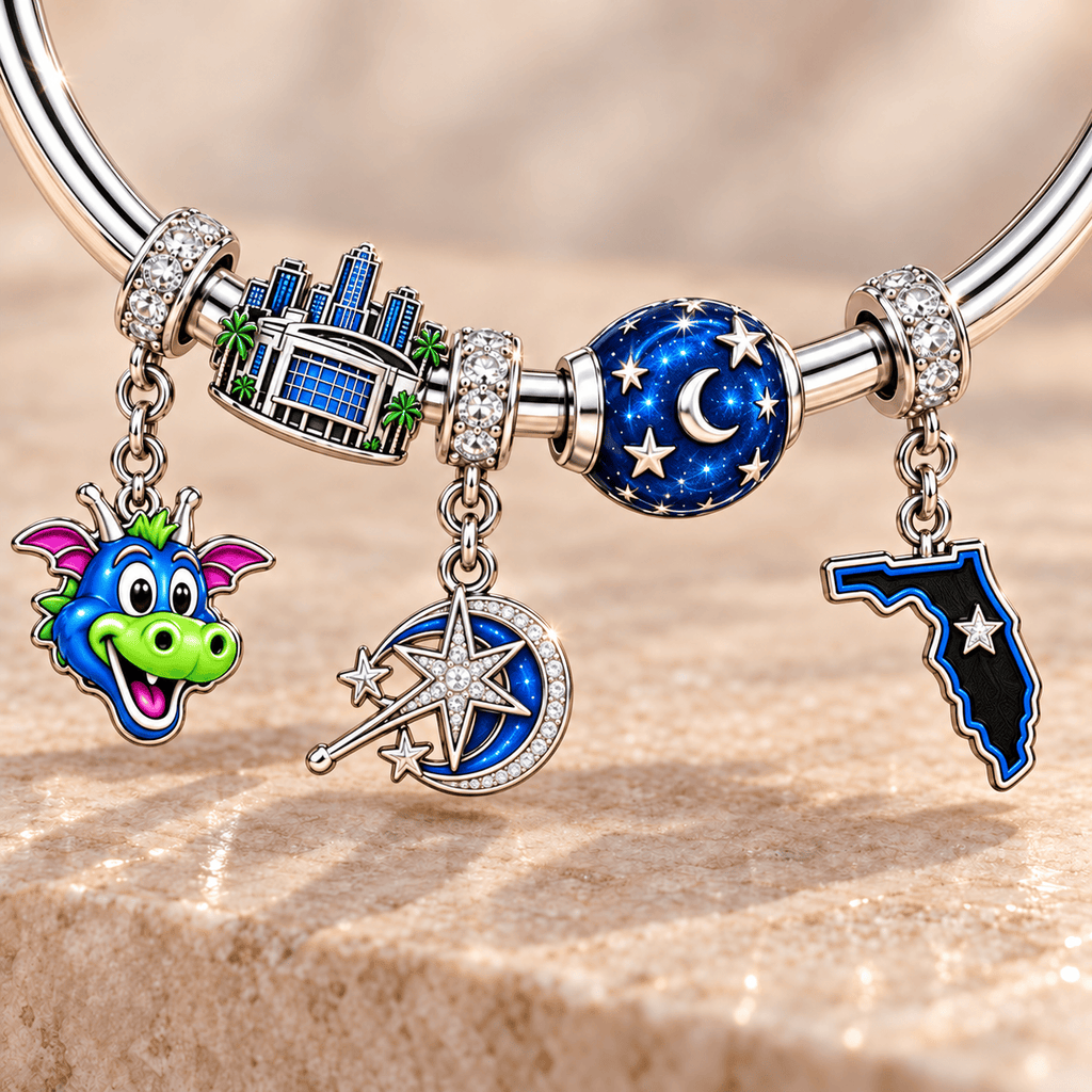 ODM Silver Charm Bracelet Set TMH