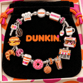 DKDN Silver Charm Bracelet Set TTTT